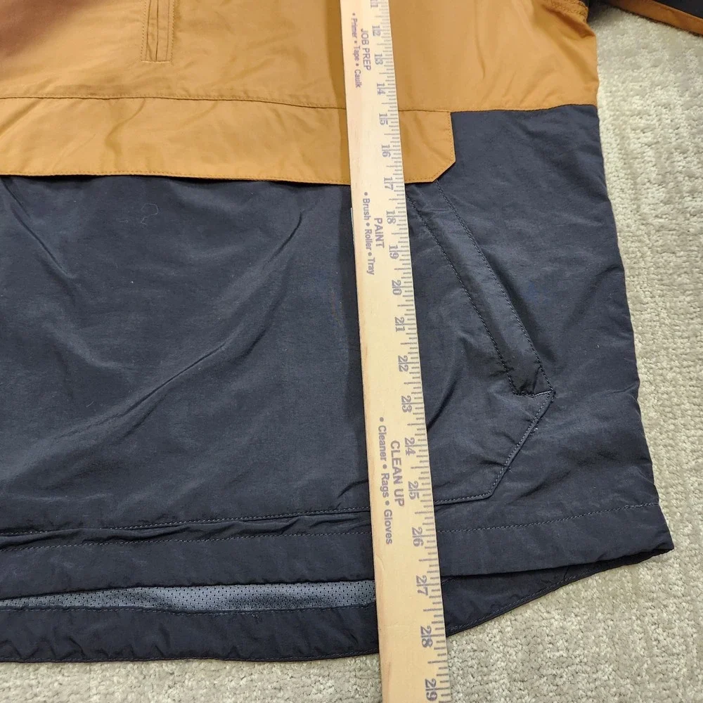 Carhartt Jacket Men Large Rain Defender Rockford Anorak 1/2 Zip Pullover Work